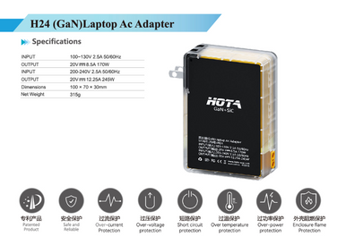 H24 (GaN) Laptop Ac Adapter