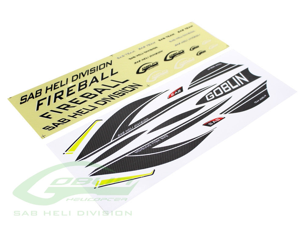 Sticker Fireball Carbon