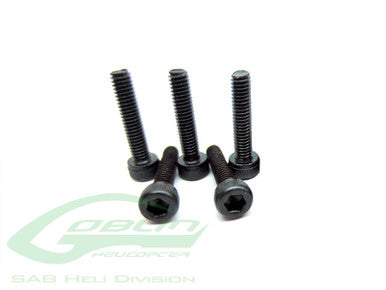 DIN 12.9 Socket Head Cap M2,5x10 (5pcs) - Goblin 500/570/Raw 500 [HC022-S]