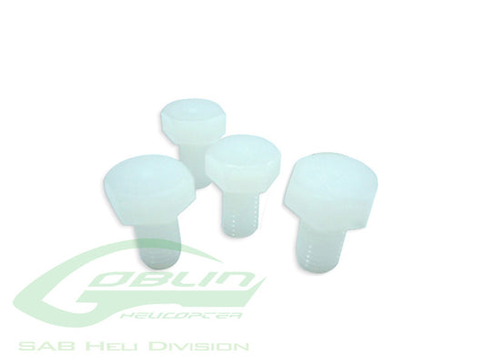 Nylon Screw M8x20 (4pcs) - Goblin 630/700 Competition [HC165-S]