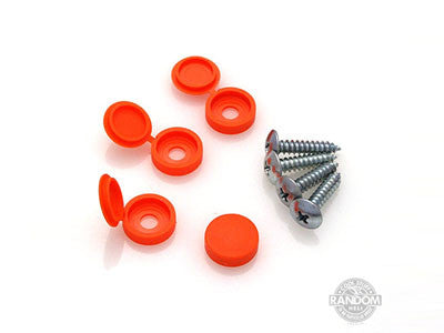 Mounting Screws and Orange Covers for STC8090 Skid Clamp Bases