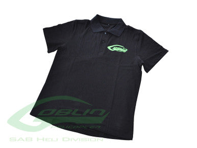 SAB HELI DIVISION Black Polo Shirt - Size M [HM027-M]