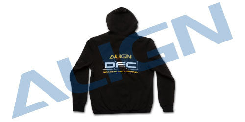 Zippered Hoodie (DFC) - Black (M) HOC00209-3 *** Holiday Specials ***