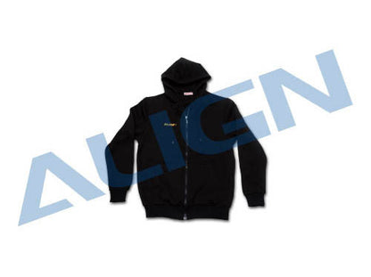 Zippered Hoodie (DFC) - Black (M) HOC00209-3 *** Holiday Specials ***