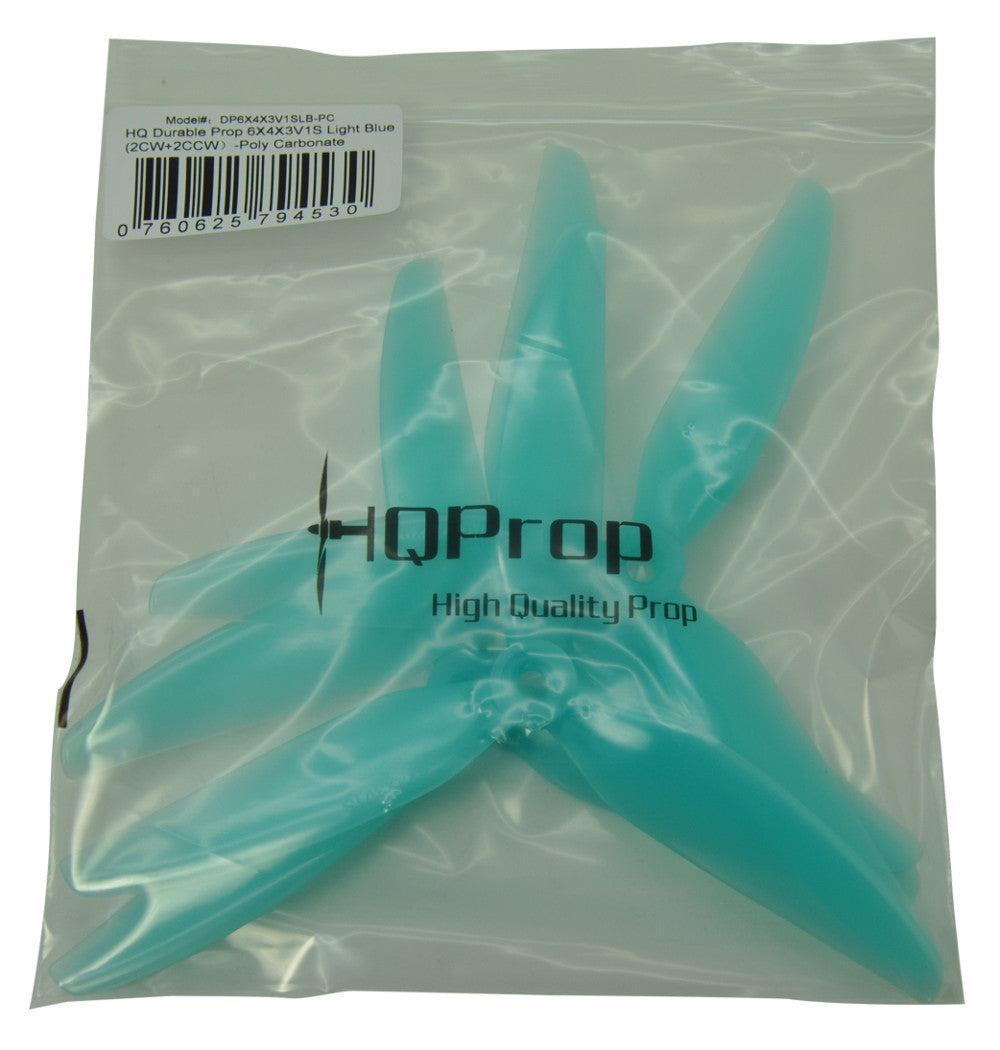 HQ Durable Prop  6X4X3 V1S  Light Blue (2CW+2CCW)-PC