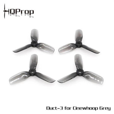 HQ Durable Prop Duct-3 for Cinewhoop (2CW+2CCW)-PC Grey NEW!