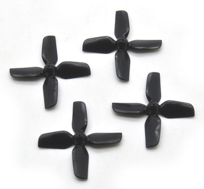 HQ Micro Whoop Prop 1.2X1.2X4 0.8mm Shaft - Black