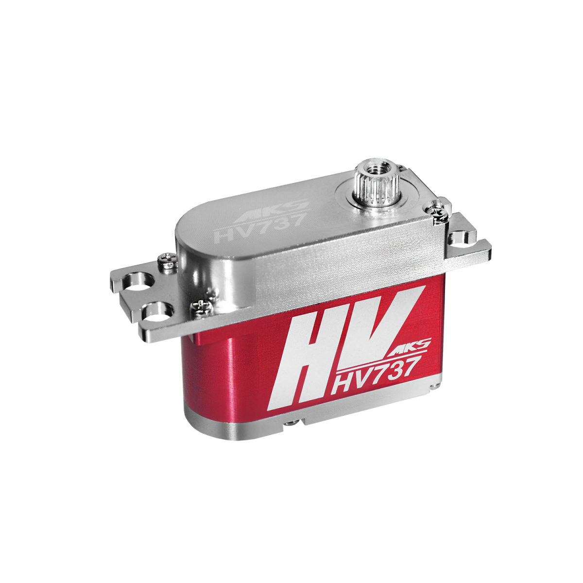 MKS Servos HV737 Titanium Gear High Speed Servo w/Aluminum Case (High Voltage)