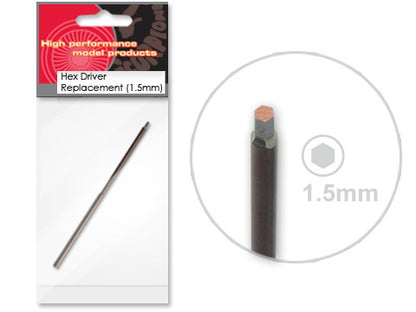 Scorpion High Performance Tools - 1.5mm Hex Driver Tip Replacement