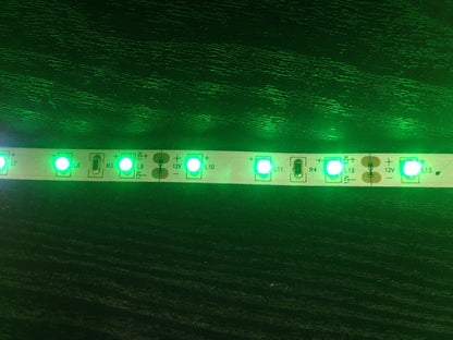 12V Soft LED light (5cm) - Green