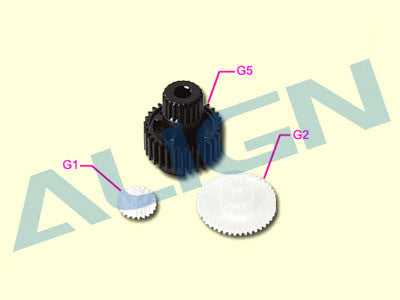 Align DS420 Servo Gear Set K10459A