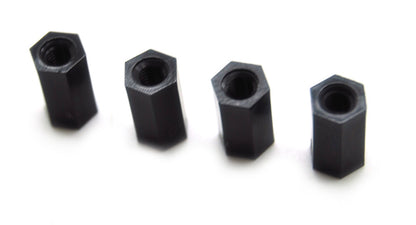 M3x10mm Nylon Standoffs / Spacers (4pcs)