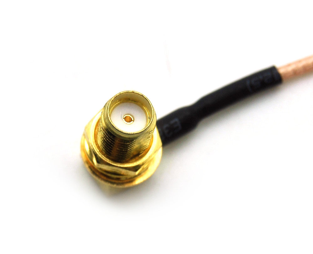 MMCX to SMA Pigtail 90 degree - 10cm