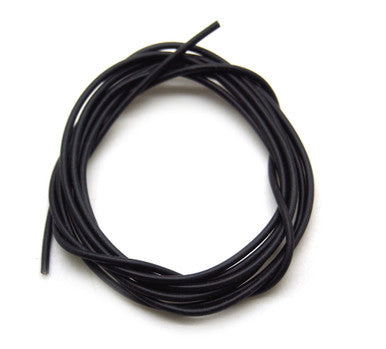 26 AWG SILICONE WIRE (BLACK 1M)