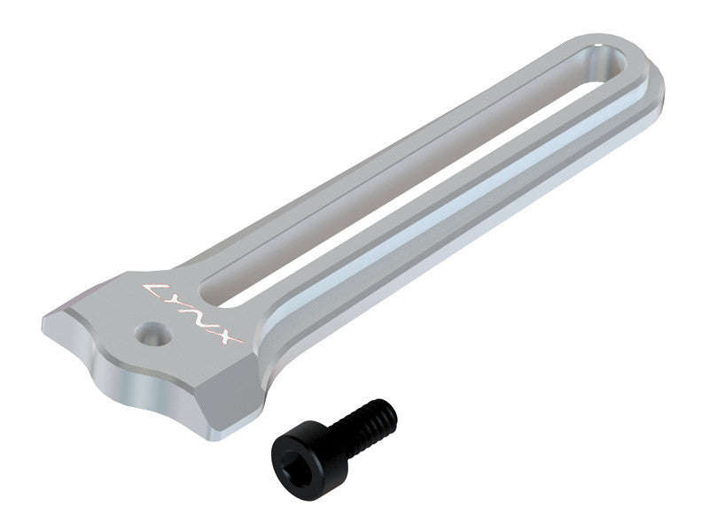 LX1380 - 180CFX - CNC Aluminum Antirotation Guide - Silver