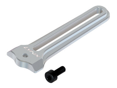 LX1380 - 180CFX - CNC Aluminum Antirotation Guide - Silver