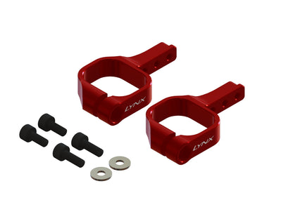 LX1536 - OXY3 - Aluminum Tail Servo Mount - Red