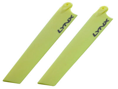 LX61154 - MCPX BL - Lynx Plastic Main Blade 115 mm - Yellow Neon