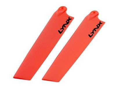 LX61151 - MCPX BL - Lynx Plastic Main Blade 115 mm - Orange Neon