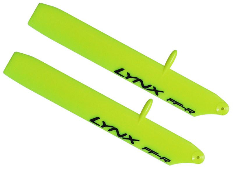 LX61154-SP-R - Plastic Main Blade 115 mm - Bullet - MCPX-BL - Replica Edition - Yellow