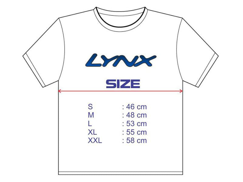 LX6000 T-shirt Lynx Team Pilot - size XS