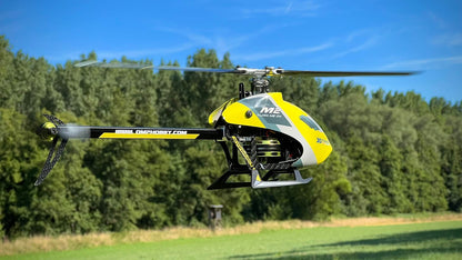 OMP M2 Evo BNF Helicopter (Yellow) Thanksgiving Promo - Free Crash Kit (while qty lasts)