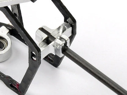 Alu. 2 mm Boom Mount for Carbon Chassis (MCPX)