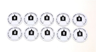 Mikado 04908 BATTERY ID TAGS