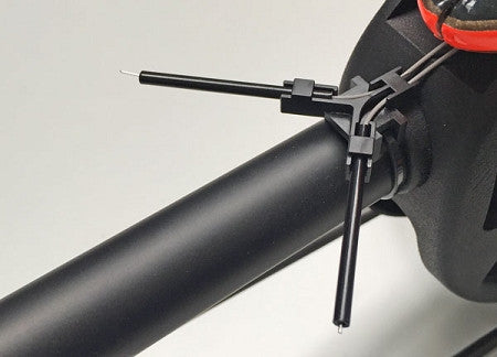 MIKADO 04969 ANTENNA SUPPORT FOR TAILBOOM - GRAY