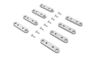 05021 Servo mounting plates 10+11mm, LOGO 700