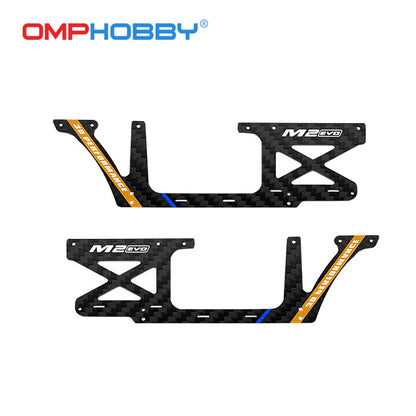 OMP Fuselage Carbon Panel Set (White) - M2 Evo