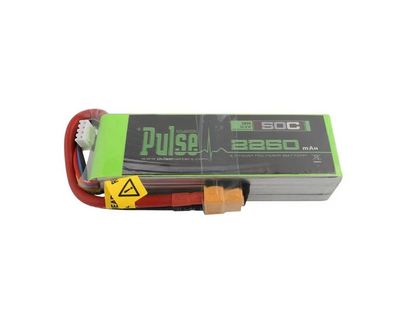 PULSE 2250mAh 50C 11.1V 3S LiPo Battery