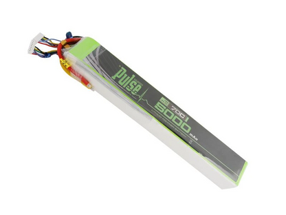 PULSE 5000mAh 70C 44.4V 12S LiPo Battery - No Connector