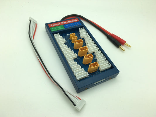 HIGH CURRENT 40A PARALLEL CHARGE BOARD (XT60 & XT30) (W/ OVERCURRENT PROTECTION)