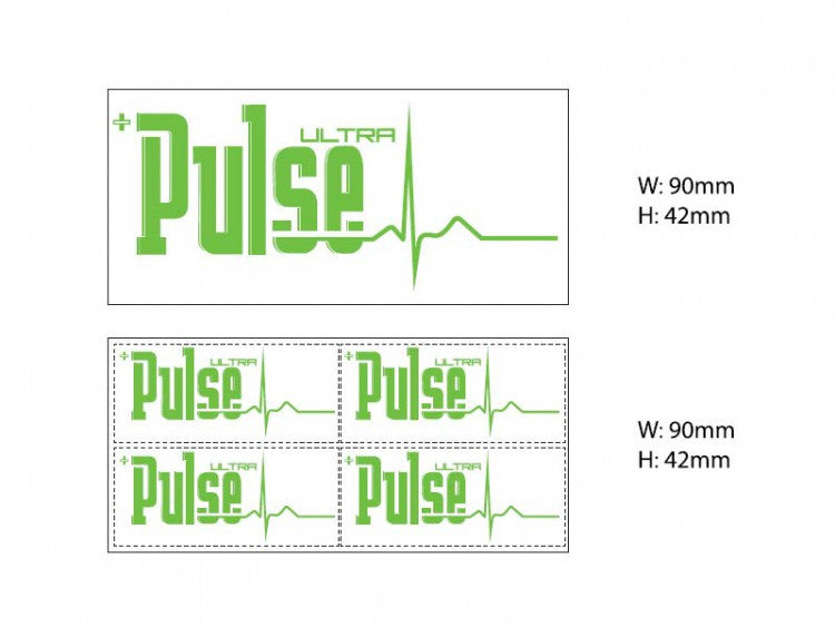 Pulse Battery Decal Set