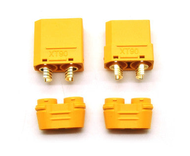 XT90 Connector Set (Male & Female) with Wire Sleeve
