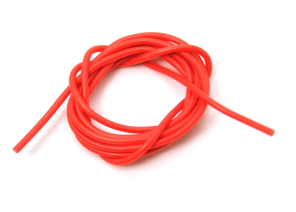 18 AWG SILICONE WIRE (RED 1M)