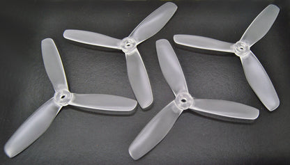 RACEKRAFT 5045 TRI-BLADE BLUNT NOSE PROPS - CLEAR