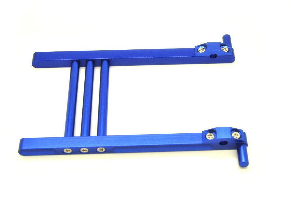 RTS RC Radio Tx Bracket Metal Stand Holder Replacement (Fit JR FUTABA / Frsky X9D / Radiolink) Blue NEW!