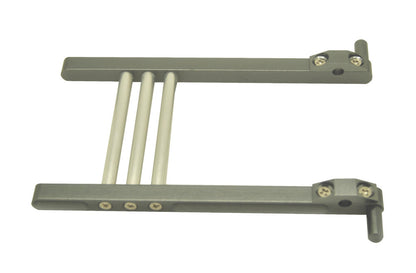 RTS RC Radio Tx Bracket Metal Stand Holder Replacement (Fit JR FUTABA / Frsky X9D / Radiolink) Silver NEW!