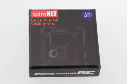 IRC FatShark SpiroNet LHCP Mini Patch 5.8Ghz Antenna (SMA) 8dBi Gain