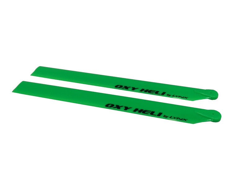 SP-OXY3-153 Plastic Main Blade 250mm, Green