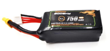 Goosky S2 11.1V 750mAh 45C LiPo Battery (fits S2 Legend & OMP M2 Evo)