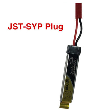 Tattu 3.7V 220mah HV Battery Pack with JST-SYP Plug (1pcs)