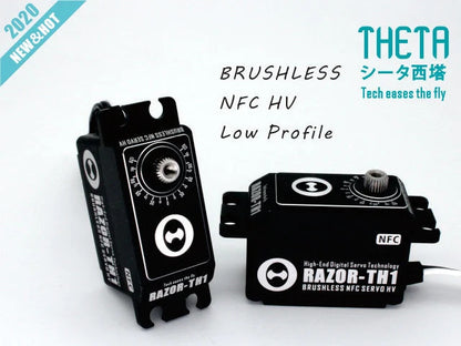 THETA RAZOR-TH1 (BLUE) NFC HV Low Profile Brushless Tail Servo