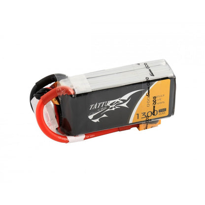 Tattu 1300mAh 75C 3S1P lipo battery pack with XT60 plug