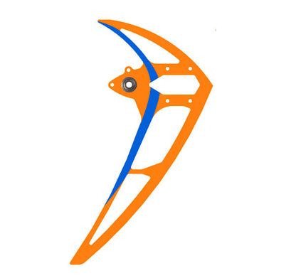 05181 Vertical stabilizer neon-orange/blue, LOGO 550