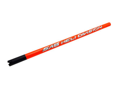 RAW 700 NITRO/ 700 PIUMA CF TAIL BOOM ORANGE