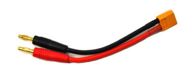 XT60 Charge Lead (12awg, 10cm wire)