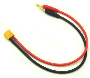 XT60 Charge Lead (12awg, 30cm wire)
